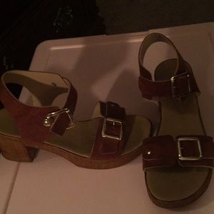 Brown sandals